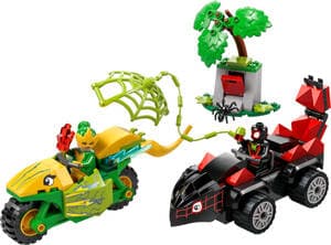 Spin and Electro Dinosaur Vehicle Chase