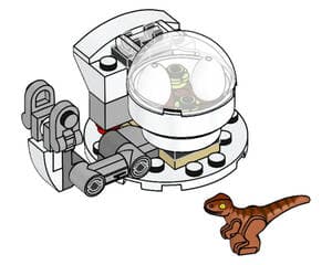 Raptor with Breeding Station