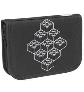 Bricks Pencil Case with Pencils