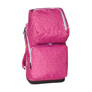 Purple Backpack with Gym Bag