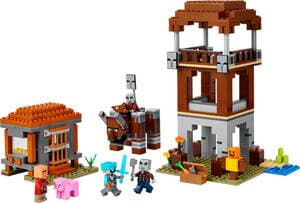 The Pillager Outpost and Ravager