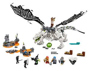 Skull Sorcerer's Dragon