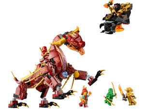 Heatwave Transforming Lava Dragon