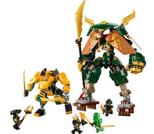 Lloyd and Arin's Ninja Team Mechs